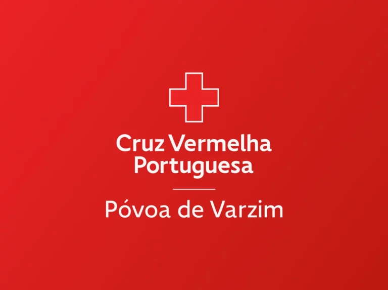 Logotipo da Cruz Vermelha Portuguesa de Póvoa de Varzim