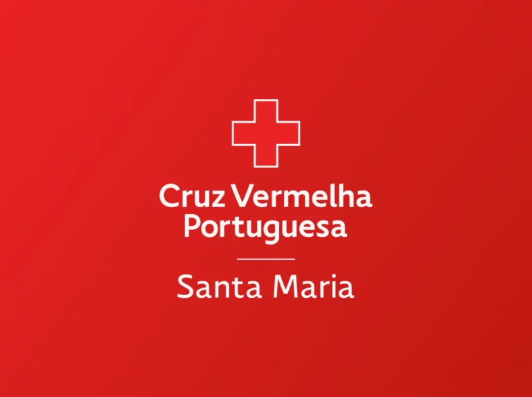 Logotipo da Cruz Vermelha Portuguesa de Santa Maria